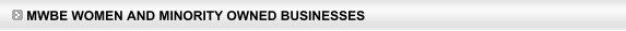 MWBE Women and minority owned businesses - (929) 290-8609